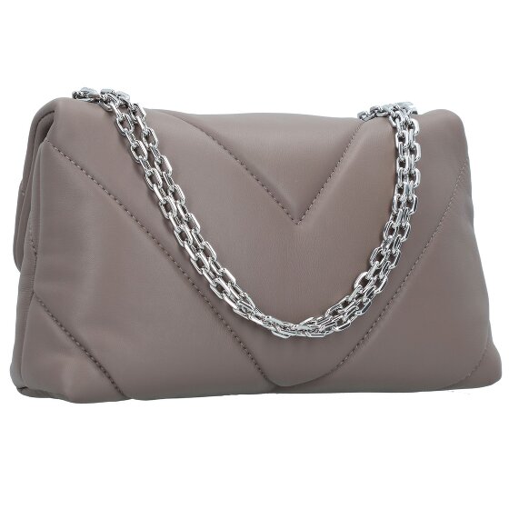 Patrizia Pepe Fly Padded Umhängetasche Leder 25 cm