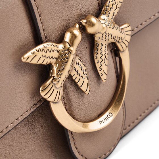 PINKO Love One Umhängetasche Leder 21 cm