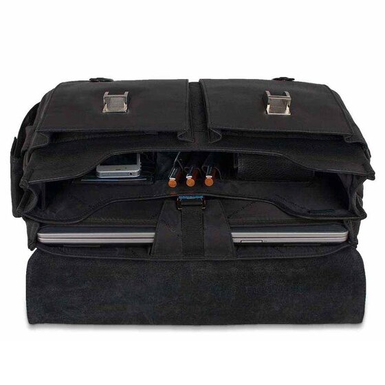 Piquadro Modus Aktentasche Leder 43 cm Laptopfach
