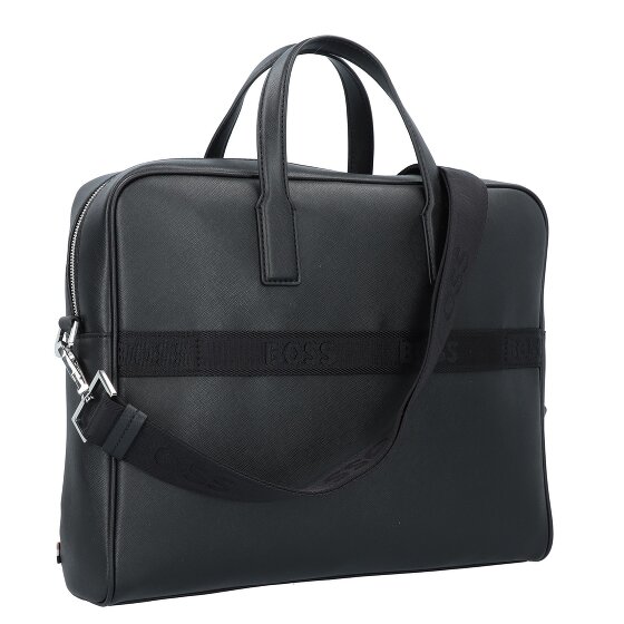 Boss Zair Aktentasche Leder 40 cm Laptopfach