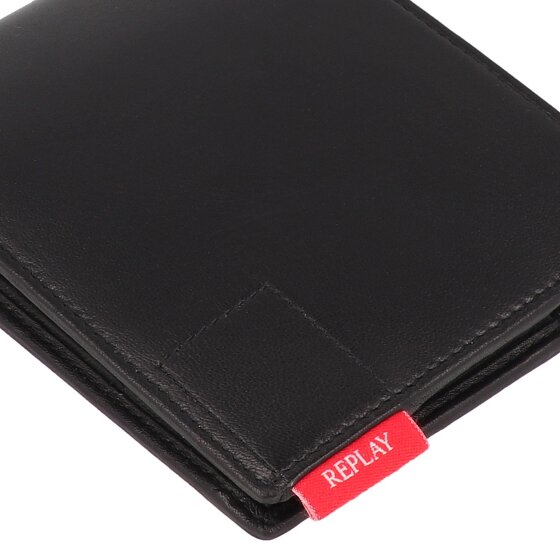 Replay Geldbörse RFID Schutz Leder 13 cm