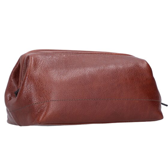 Fossil Travel Kulturbeutel Leder 27 cm