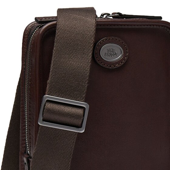 The Bridge Isaia Mini Bag Umhängetasche Leder 24 cm The Bridge Isaia Mini Bag Umhängetasche Leder 24 cm