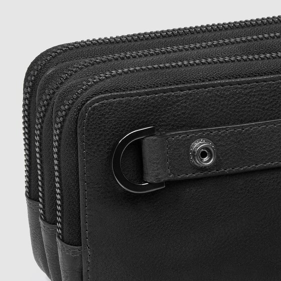 Piquadro Cronus Kulturbeutel Leder 19.5 cm