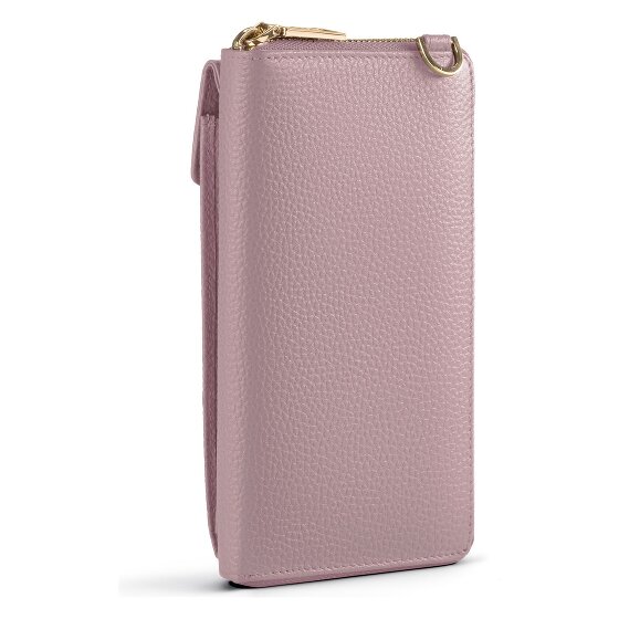 Lazarotti Bologna Leather Zip-Around Geldbörse Handytasche Leder 19 cm