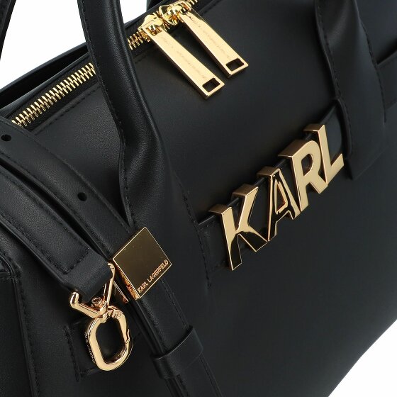 Karl Lagerfeld Letters Handtasche Leder 34.5 cm