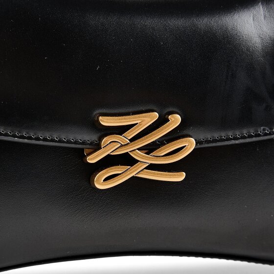 Karl Lagerfeld Autograph Handtasche Leder 25 cm