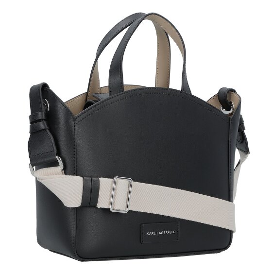 Karl Lagerfeld Circle Shopper Tasche Leder 26 cm
