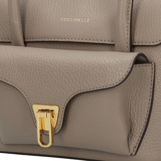 Coccinelle Double Beat Schultertasche Leder 21 cm