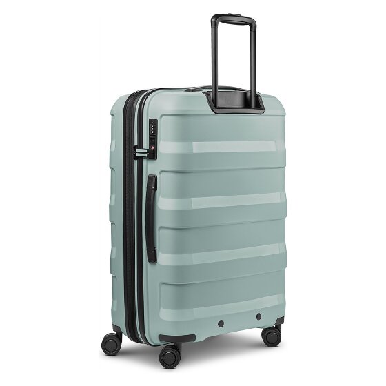 Redolz Pro PP 4 Rollen Trolley 66 cm mit Dehnfalte