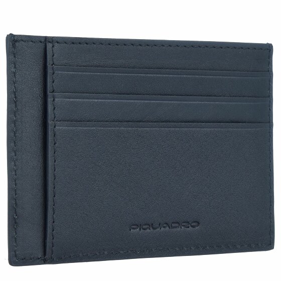 Piquadro Black Square Kreditkartenetui RFID Leder 11 cm