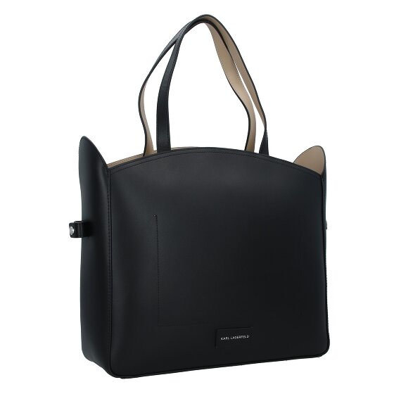 Karl Lagerfeld Circle Shopper Tasche Leder 37 cm