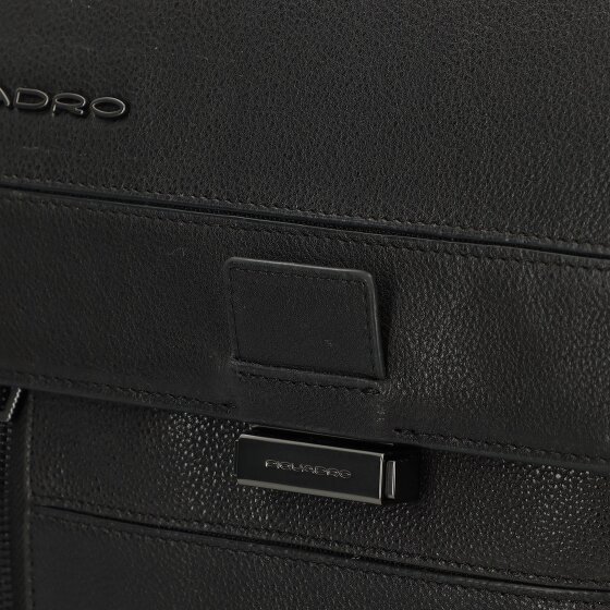 Piquadro Hedley Aktentaschen Messenger RFID Schutz Leder 42 cm Laptopfach