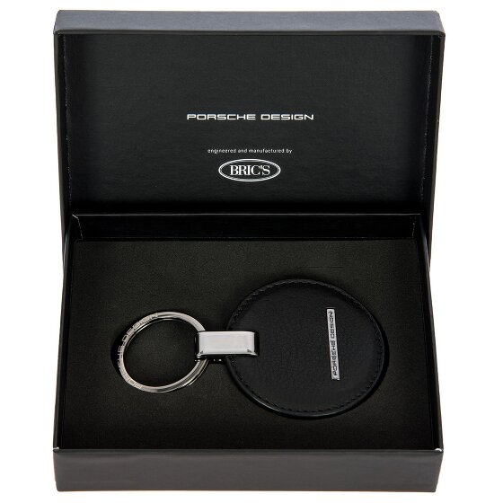 Porsche Design Schlüsselanhänger Leder 9 cm