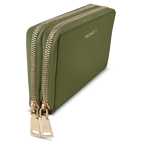 Lazarotti Bologna Leather Geldbörse RFID Schutz Leder 20 cm