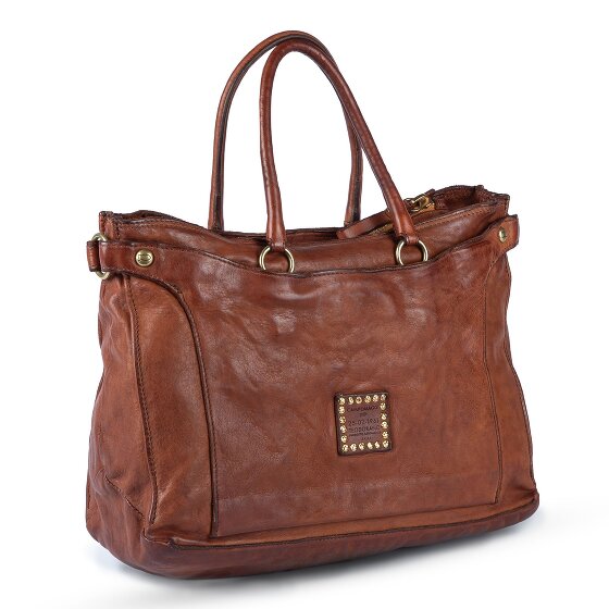 Campomaggi Mogano Handtasche Leder 33 cm