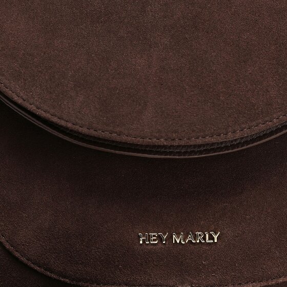 Hey Marly Big Sister Suede Schultertasche S Leder 25 cm