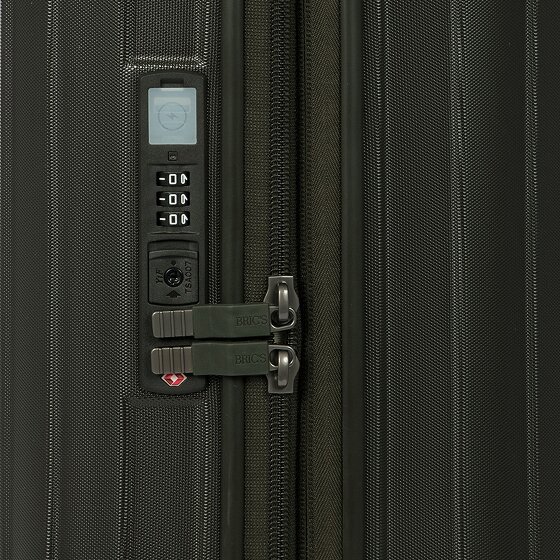 Bric's Taormina 4 Rollen Trolley S 57 cm mit Dehnfalte