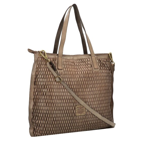 Campomaggi Mangrovia Schultertasche Leder 42 cm