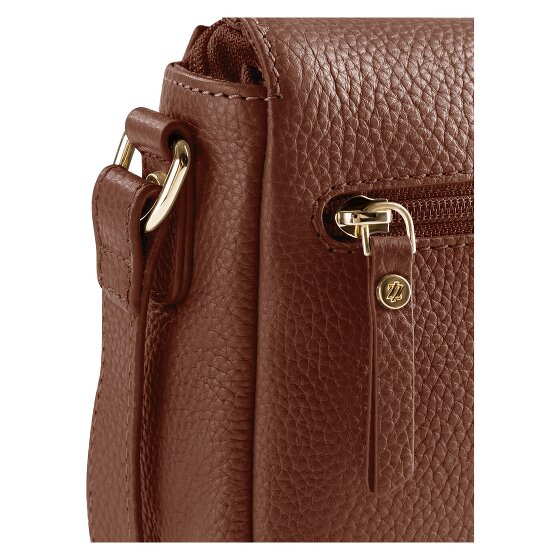Lazarotti Bologna Leather Crossbody Umhängetasche Leder 25 cm
