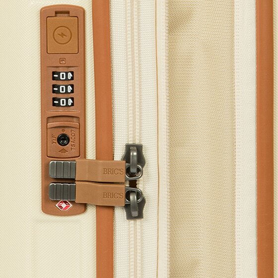 Bric's Taormina 4 Rollen Trolley S 57 cm mit Dehnfalte