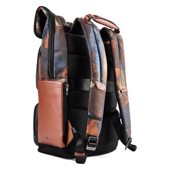 Piquadro Oberon Daypack RFID Schutz 48 cm Laptopfach