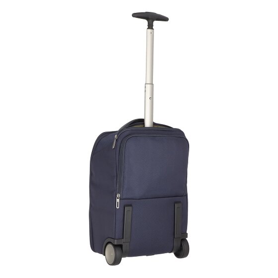 Piquadro Brief 2 Rollen Rucksacktrolley 40 cm Laptopfach