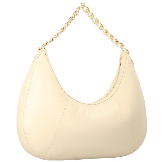 Patrizia Pepe Touch Maxichain Schultertasche Leder 52 cm