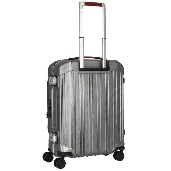 Piquadro PQ-LM 4-Rollen Kabinentrolley 55 cm Laptopfach