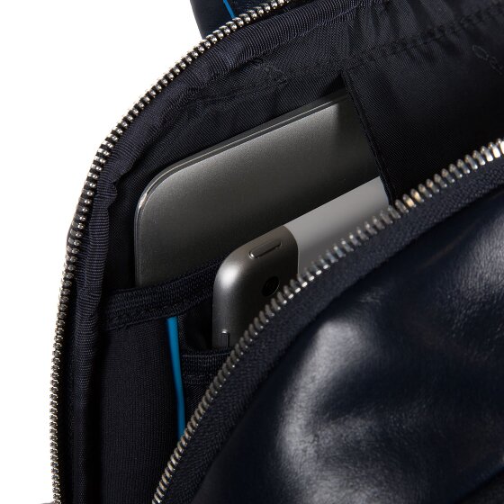 Piquadro Blue Square Revamp Rucksack RFID Leder 39 cm Laptopfach