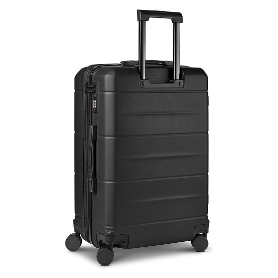 Police London 4 Rollen Trolley 64 cm mit Dehnfalte