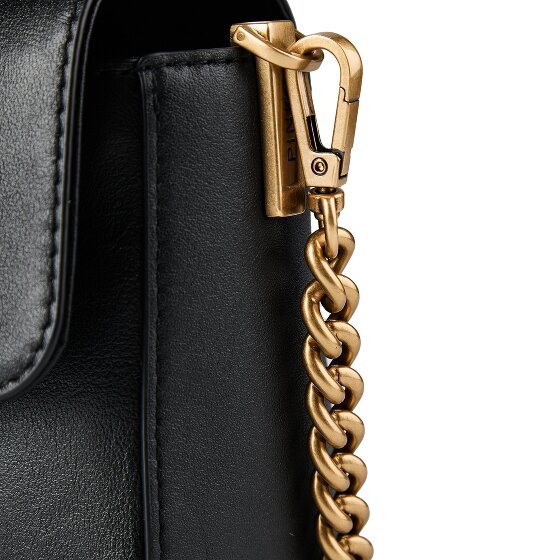 PINKO Love one Umhängetasche Leder 27 cm