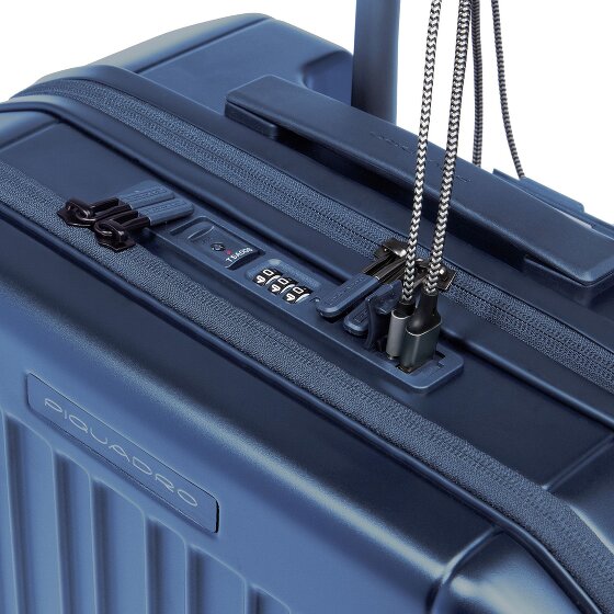 Piquadro PQ Light 4 Rollen Pilotentrolley 45 cm Laptopfach