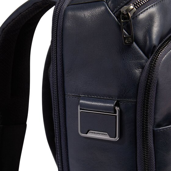 Piquadro Philip Daypack Leder 40 cm Laptopfach