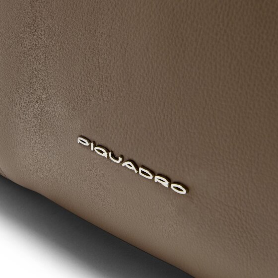 Piquadro Lyra Aktentasche Leder 42 cm Laptopfach mit Dehnfalte