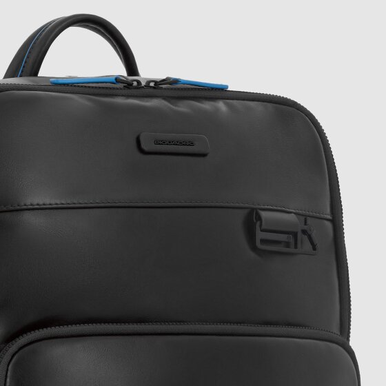 Piquadro B2 Revamp Business-Rucksack RFID Schutz Leder 43 cm Laptopfach