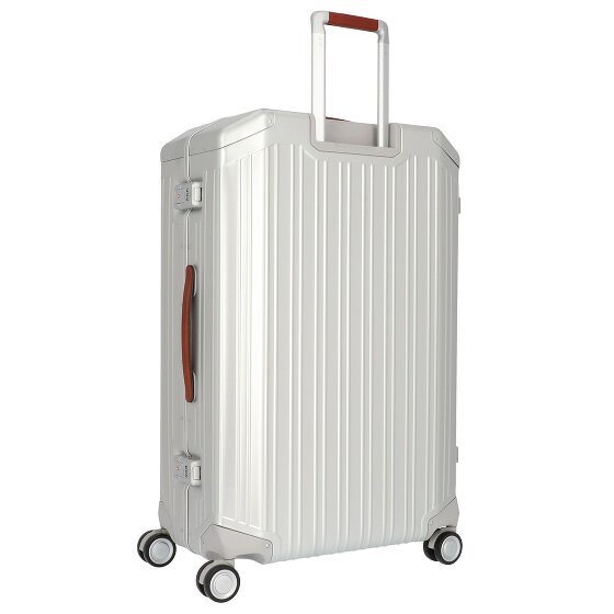 Piquadro Alu 4-Rollen Trolley Aluminium 79 cm