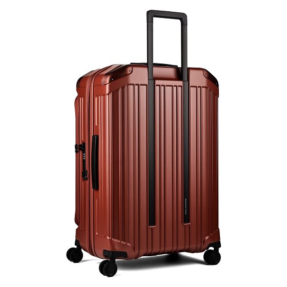 Piquadro PQ-Light 4 Rollen Trolley M 69 cm mit Dehnfalte