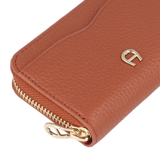 AIGNER Elsa Kreditkartenetui RFID Schutz Leder 10 cm