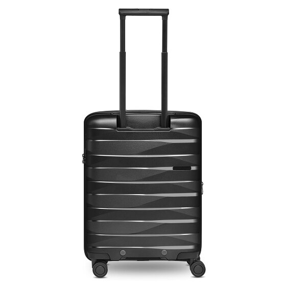 Bergpfeil Travel 4 Rollen Kabinentrolley S 55 cm mit Dehnfalte
