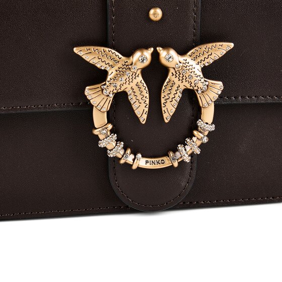 PINKO Love One Umhängetasche Leder 21 cm