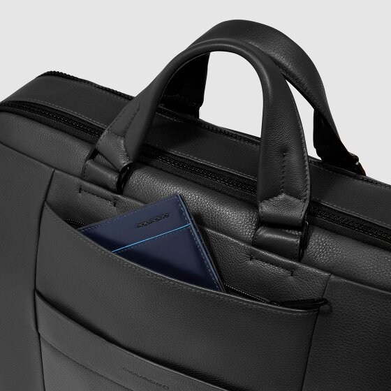 Piquadro Than Aktentasche Leder 30 cm Laptopfach