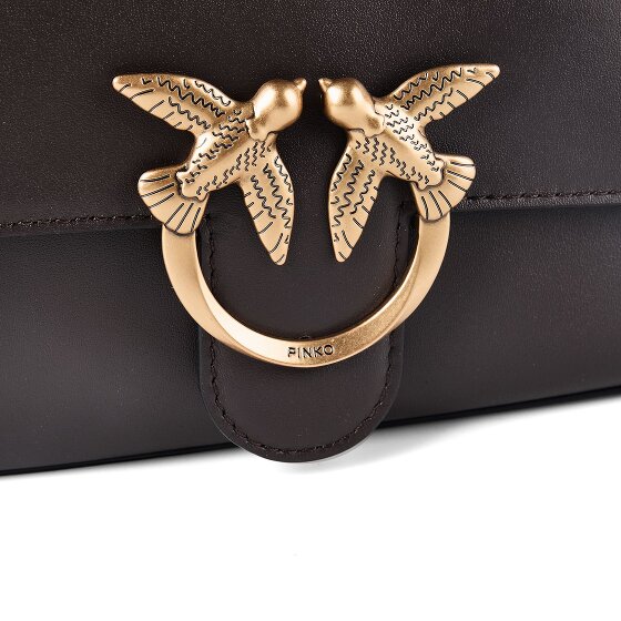 PINKO Love One Umhängetasche Leder 21 cm