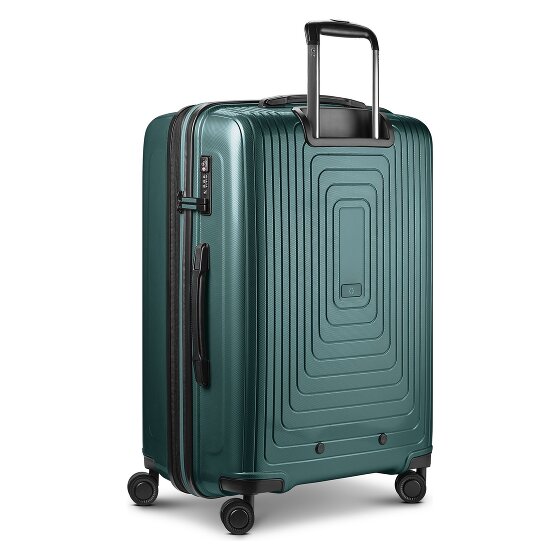 Redolz Essentials14 4-Rollen Kofferset Beautycase 4tlg mit Dehnfalte Laptopfach
