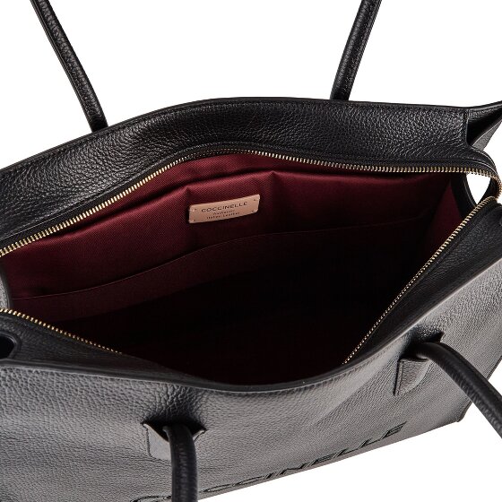 Coccinelle Myrtha Schultertasche Leder 40 cm Laptopfach