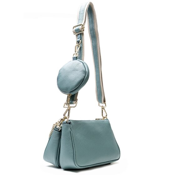 Lazarotti Milano Leather Umhängetasche Leder 23 cm