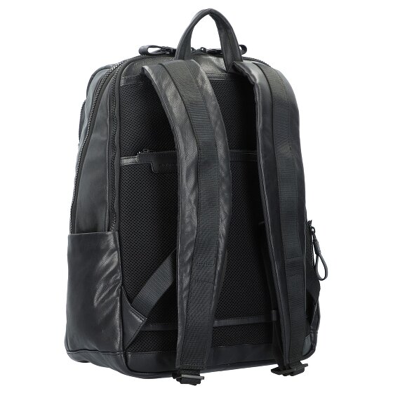 Piquadro Harper Rucksack RFID Leder 46 cm Laptopfach