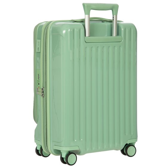 Bric's Positano 4 Rollen Kabinentrolley 55 cm mit Dehnfalte