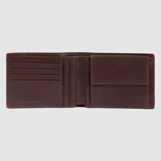 Piquadro Carl Geldbörse RFID Schutz Leder 12.5 cm