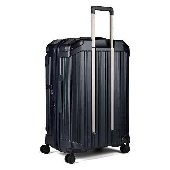 Piquadro PQ-Light 4 Rollen Trolley M 69 cm mit Dehnfalte